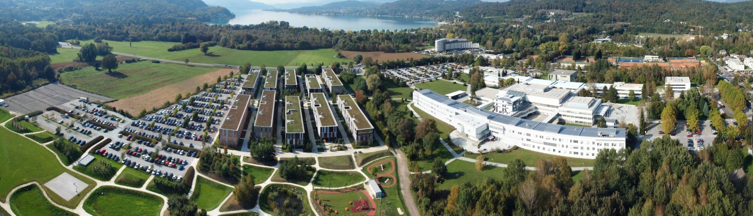Luftbild: Universität Klagenfurt & Lakeside Park