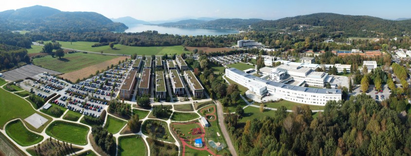 Luftbild: Universität Klagenfurt & Lakeside Park