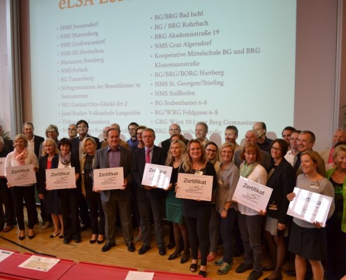 Verleihung der eLSA-Zertifikate | Foto: aau/KK