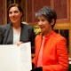 Karin Gugitscher mit Nationalratspräsidentin Barbara Prammer| Foto: Obermair