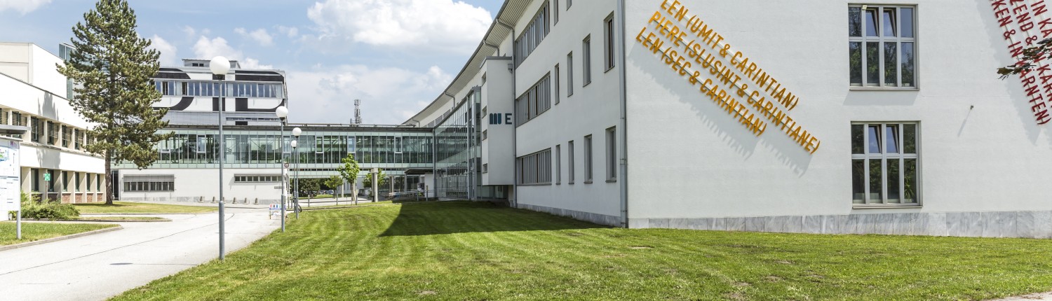 Universität Klagenfurt: Ansicht von Westen