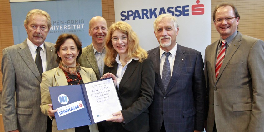 Feierliche Unterzeichnung der Kooperationsvereinbarung zwischen Kärntner Sparkasse und Alpen-Adria-Universität Klagenfurt | Foto: aau/Eggenberger