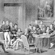 Wiener Kongress (gezeichnet von Jean Baptiste Isabey)