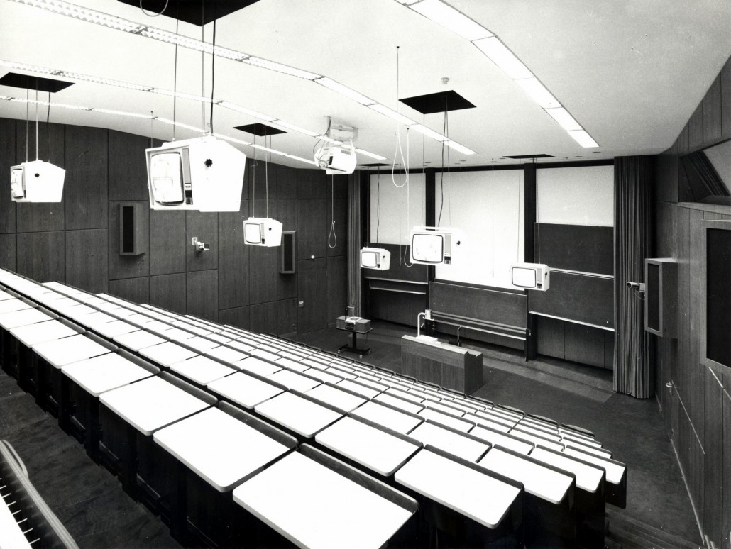 Hörsaal 1 im Jahr 1980 | Foto: aauarchiv/abuja