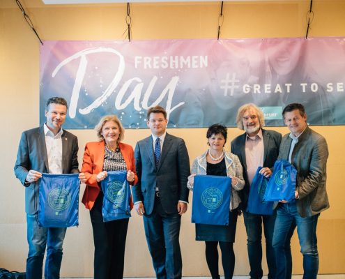 Die Stadt Klagenfurt unterstützt den Freshmen Day 2017 | Foto: aau/ Christina Supanz