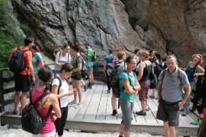 Sommerkolleg Bovec 2018: Wanderung entlang der Soča/Isonzo