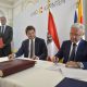 Unterzeichnung des „Memorandum of Understanding“ zwischen Gouverneur Alexander Uss und Rektor Oliver Vitouch