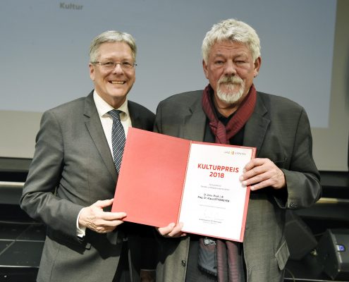 Verleihung des Kulturpreises des Landes Kärnten 2018 an Klaus Ottomeyer | Foto: LPD Kärnten/Fritzpress
