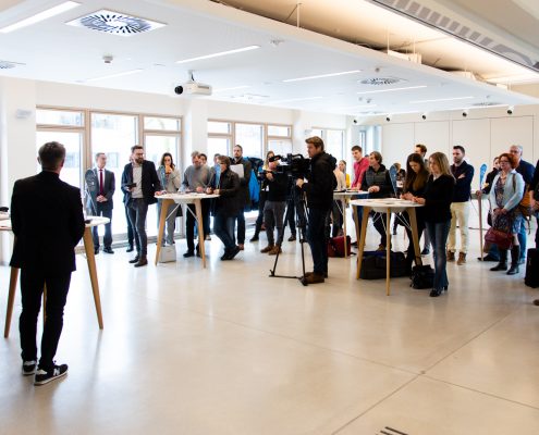 Pressekonferenz zu Vorstellung des neuen Unterrichtsfachs Bewegung und Sport an der Universität Klagenfurt