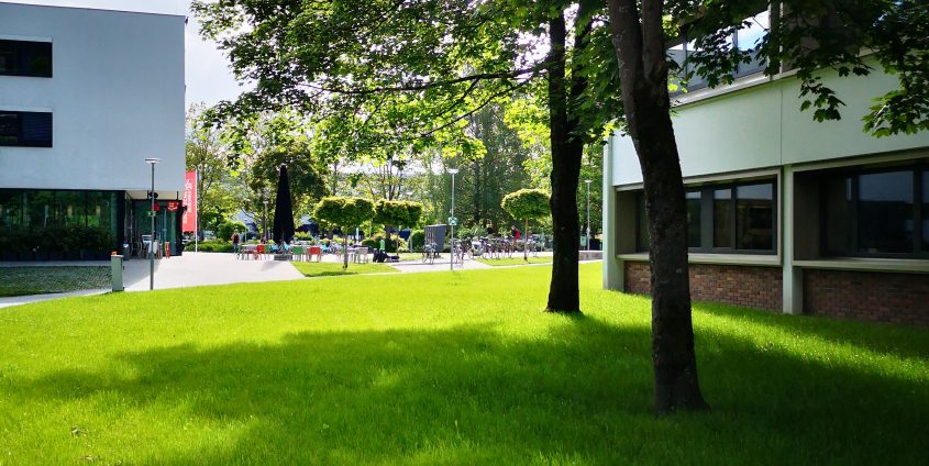 Grüner Campus der Universität Klagenfurt