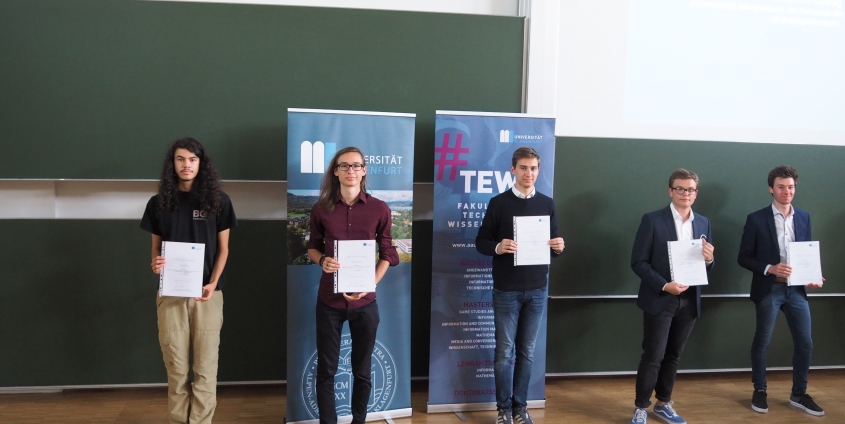 Verleihung TEWI-Schüler*innenpreise