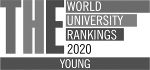 Logo THE World University Rankings (grey)