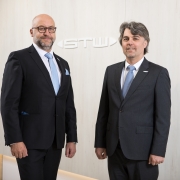 Erwin Smole und Harald Tschurnig, die Vorstände der Stadtwerke Klagenfurt AG