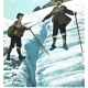 Korrespondenzkarte Gletscherspalte Ausstellung #ungelaufen