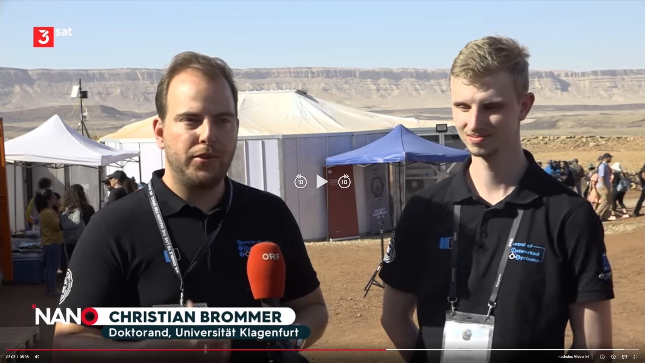 Christian Brommer, Martin Scheiber_3sat_nano | Screenshot