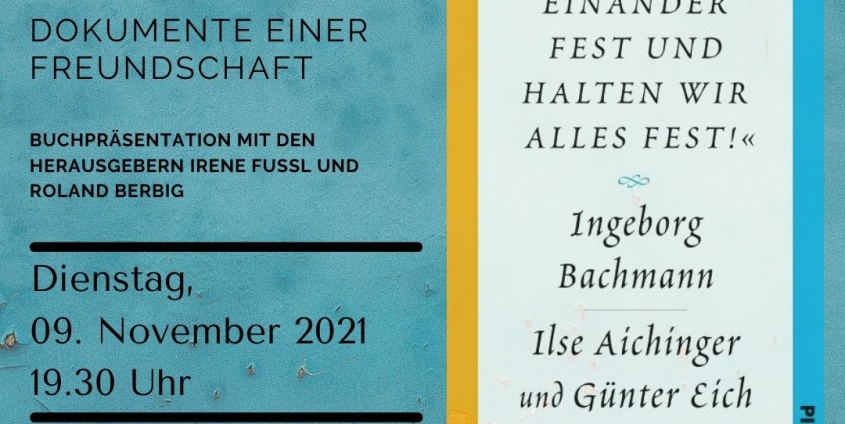 Beitragsbild Buchpräsentation Bachmann Briefwechsel Aichinger