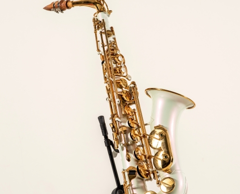 Das erste Saxophon von Wolfgang Puschnig