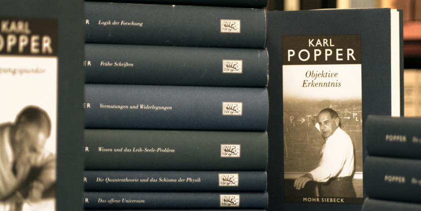 Bände der Werkausgabe von Karl Popper