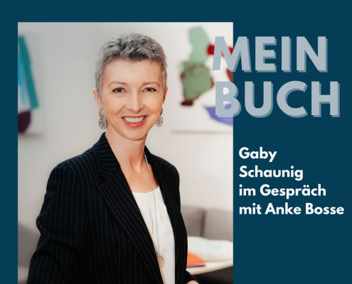 Porträtfoto von Gaby Schaunig. Beitragsbild zur Veranstaltung Mein Buch - Gaby Schaunig im Gespräch mit Anke Bosse