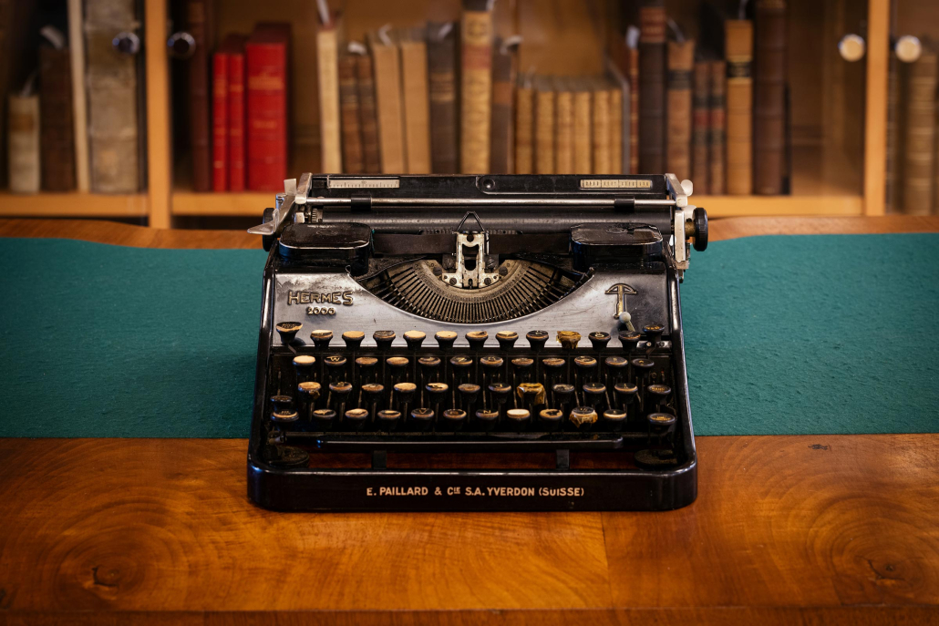 Karl Poppers Schreibmaschine