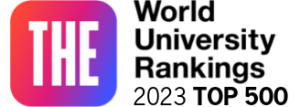 Logo World University Rankings 2023 - Top 500