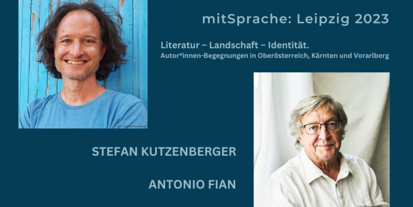 Beitragsbild Veranstaltungsankündigung Lesungsveranstaltung mit Antonio Fian und Stefan Kutzenberger