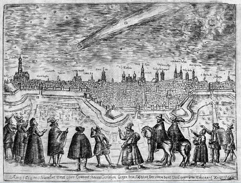 Komet Augsburg 1618 Abb.