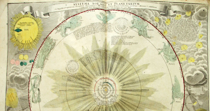 Doppelmayr: Atlas Coelestis. 1742. Sys. Solaris