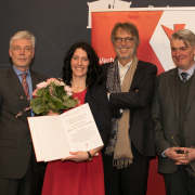 Überreichung der Ludo-Hartmann-Preise sowie des Barbara-Prammer-Preises 2022, Parlament, VOEV, Wien, März 2023