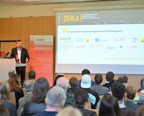 Projektpräsentation DERLA-Kärnten/ Koroška – Digitale Erinnerungslandschaft an der Universität Klagenfurt, Gerald Lamprecht (Centrum für Jüdische Studien, Universität Graz)
