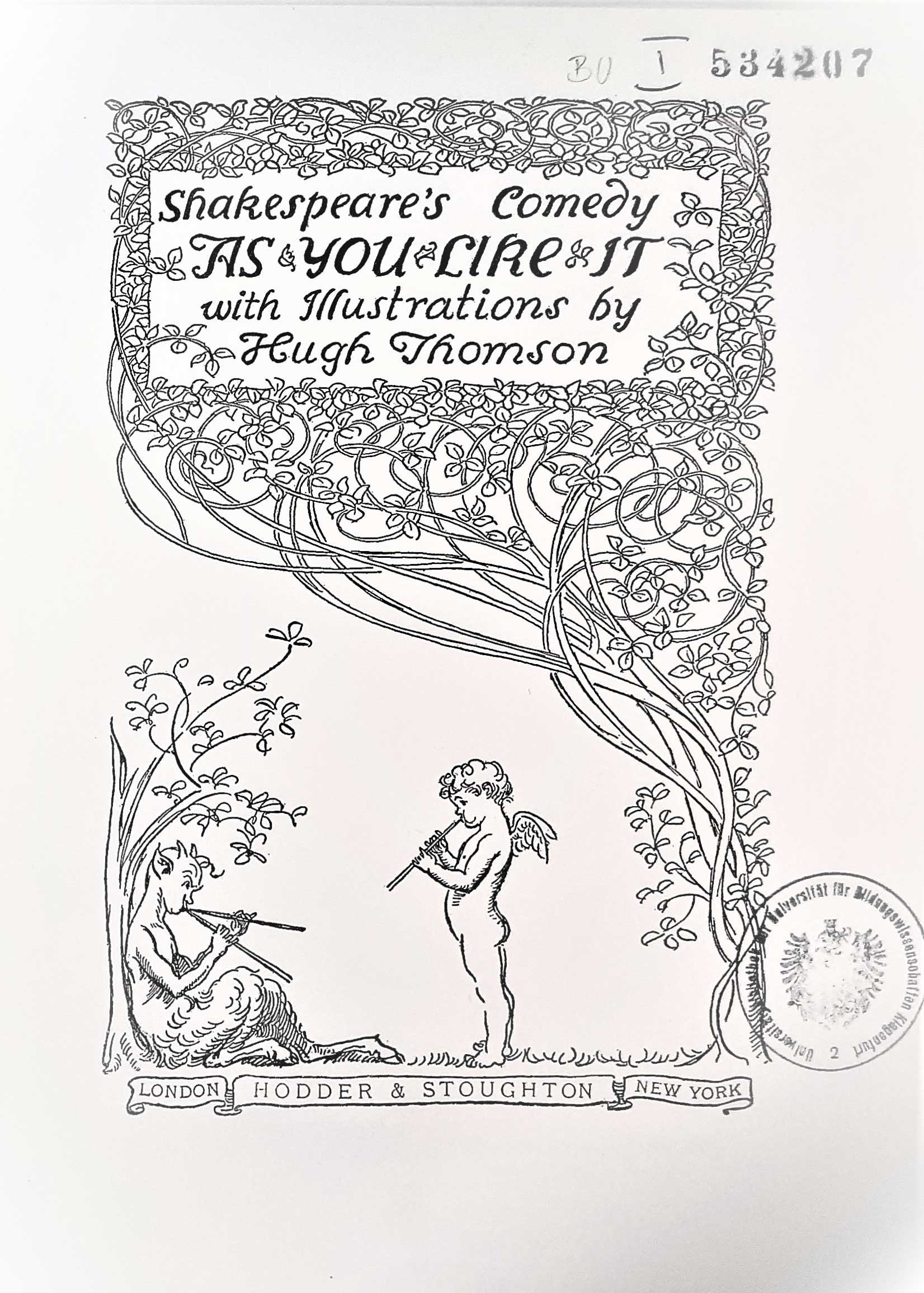 Shakespeare's-Comedy-As-you-like-it-1909
