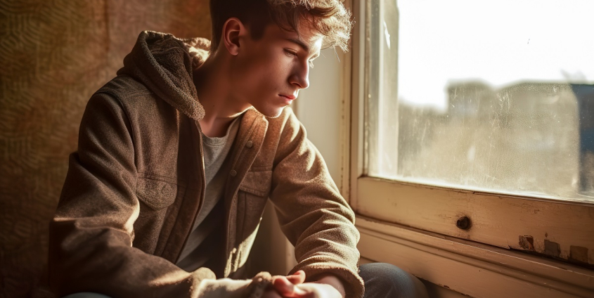 Alleingelassener Teenager | Foto: Falk/Adobestock