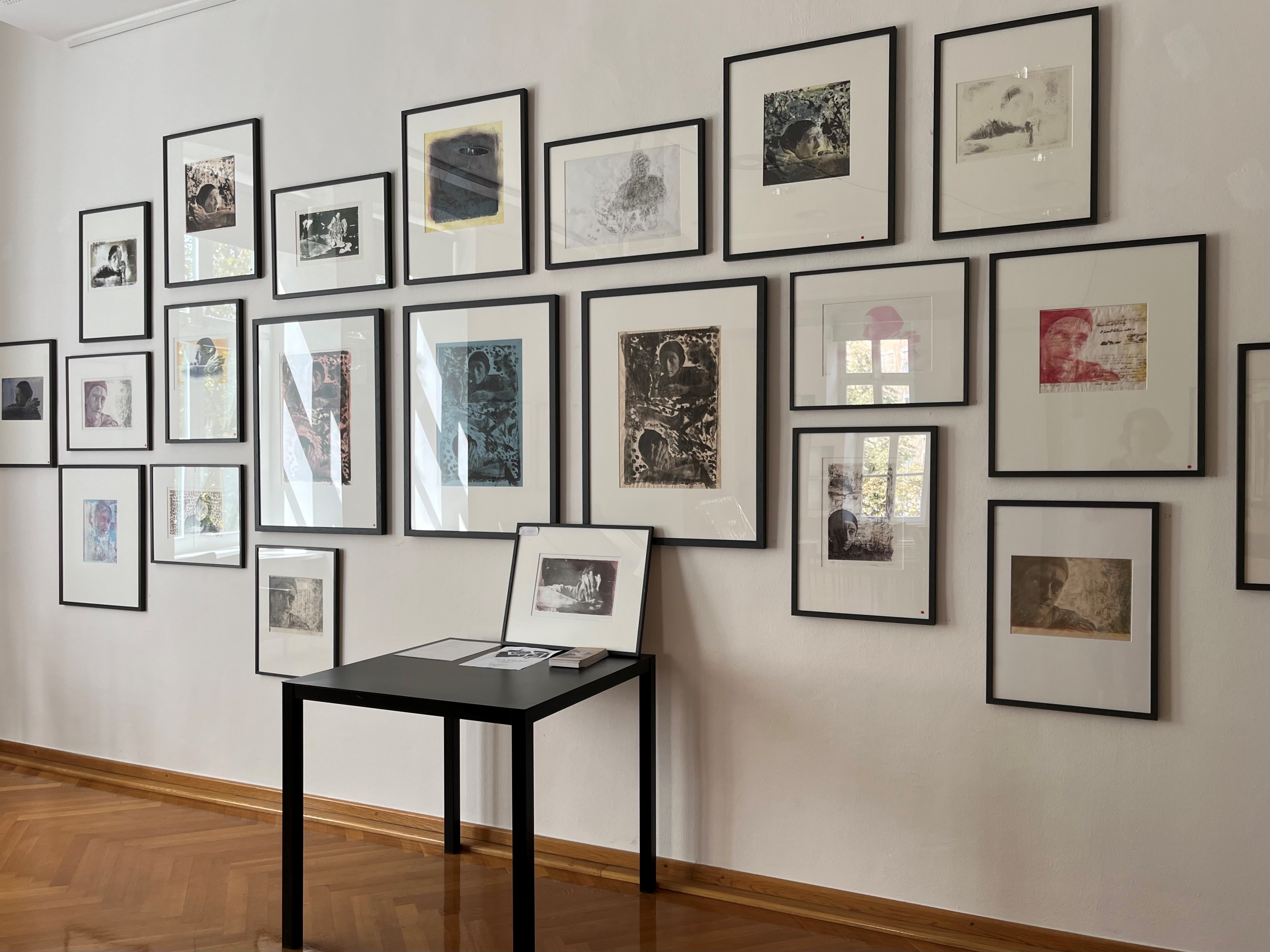 Ausstellung Prokop und Gradischnig: "Lavant auf Stein", Ausschnitt, Musil-Institut Juni bis Oktober 2023
