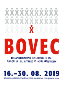 Sommerkolleg Bovec Sujet 2019