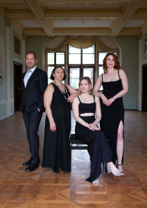Filmteam: (von links nach rechts) Christian Brandstätter, Barbara Schlesinger Gómez, Pia Telebuh, Violetta Stuchlik