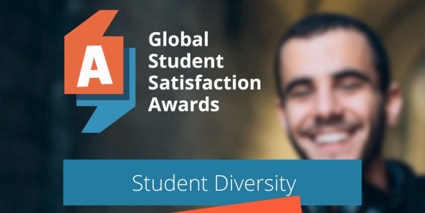 Universität Klagenfurt bei den Global Student Satisfaction Awards in der Kategorie "Student Diversity" mit dem ersten Platz ausgezeichnet