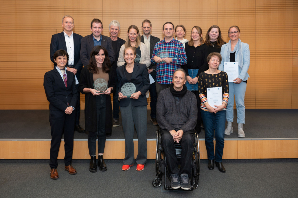 Die Preisträger:innen und die Nominierten des Lehrepreises 2023
