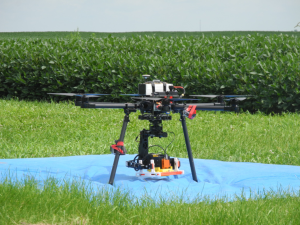 Drohne im Feld