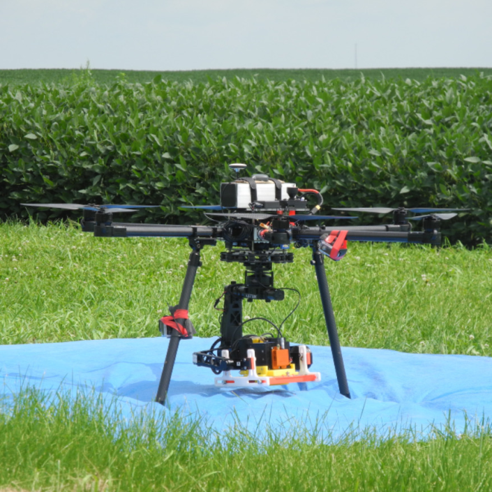 Drohne im Feld