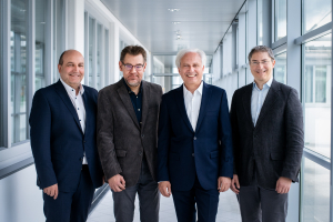 Dietmar Jannach, Martin Gebser, Gerhard Friedrich und Wolfgang Faber (von links nach rechts) (Fotograf: Walter Elsner)