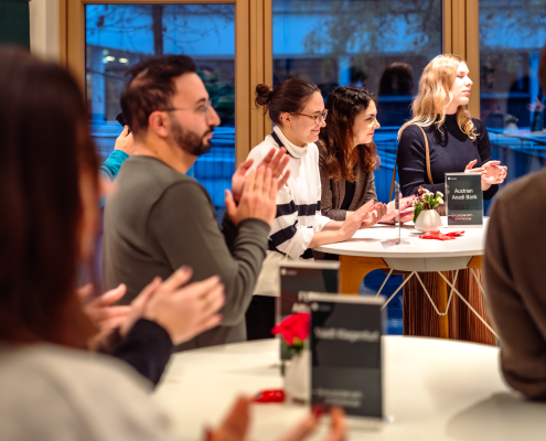 Klagenfurt-Stipendium Kick-Off 2025, Foto: aau/marygoodfoto | Maria Wawrzyniak Klagenfurt-Stipendium Kick-Off 2025, Foto: aau/marygoodfoto | Maria Wawrzyniak