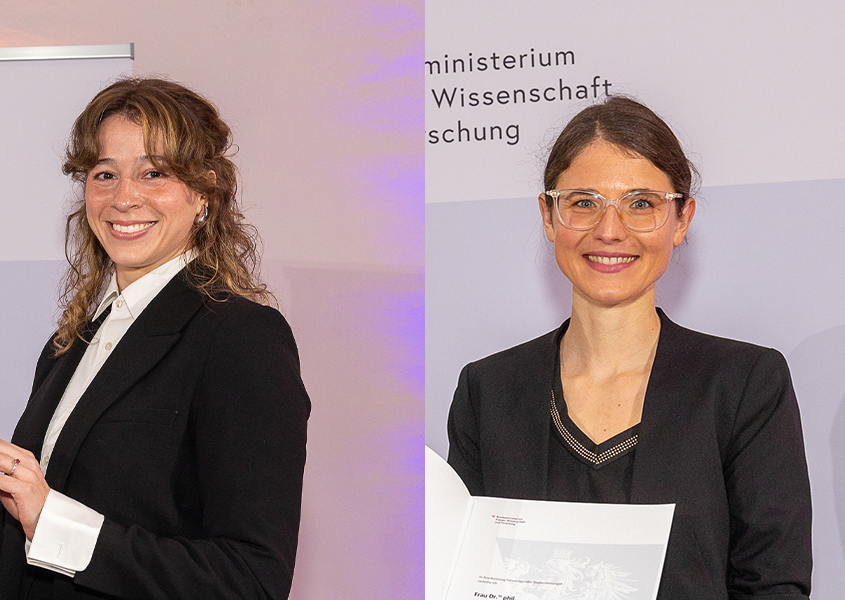 Selina Noetzel und Rebecca Scheiber