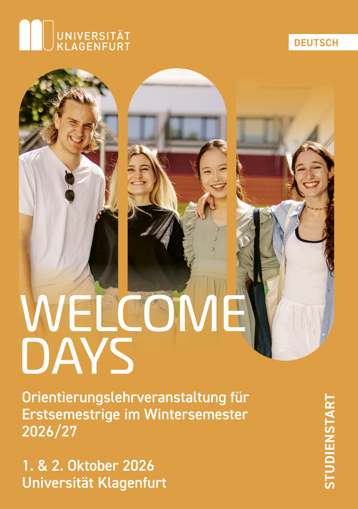 Welcome Days_148x210_2026 2027 Wintersemester